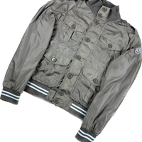 Moncler Vindjakke, Herre 'Grå' Delonix (M1)