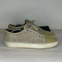 Lanvin Sneakers, Herre 'Olive' Lak Toe (43)