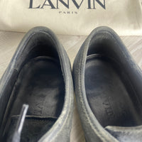 Lanvin Sneakers, Grey Suede 'Mat Toe' (43)