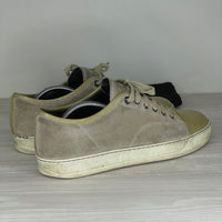 Lanvin Sneakers, Herre 'Olive' Lak Toe (43)