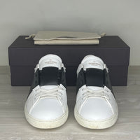 Valentino Sneakers, 'Black Stripe' Open (41)