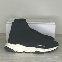 Balenciaga Sneakers, Herre Speed Trainers Black and White (46)