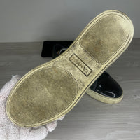 Lanvin Sneakers, 'Green Suede' Lak Toe (41)