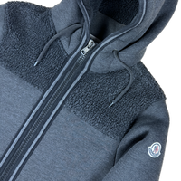 Moncler Cardigan, Herre 'Mørke Blå' (Medium)