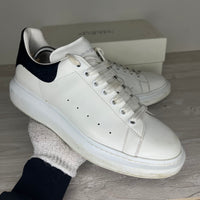 Alexander McQueen Sneakers, 'Hvid Læder' Oversized (45)