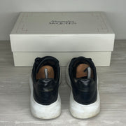 Alexander McQueen Sneakers, Herre 'Sort' Læder Oversized (40) 🪩