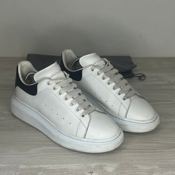 Alexander McQueen Sneakers, Herre  Oversized 'White Leather' (43) 🥱