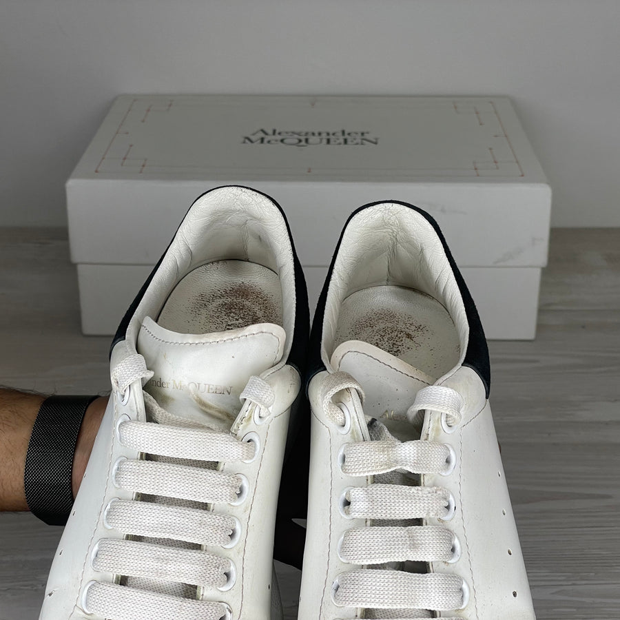 Alexander McQueen Sneakers, 'Hvid Læder' Oversized (37) 🤍
