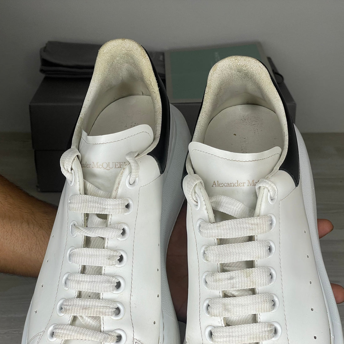 Alexander McQueen Sneakers, 'Hvid (44) 🐻 DelsouX Universe
