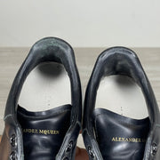Alexander McQueen Sneakers, 'Sort Læder' Oversized (36.5) 🐼