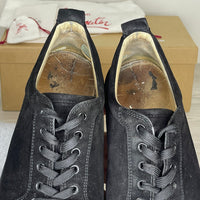 Christian Louboutin Sneakers, 'Sort Ruskind' Junior Spikes (42.5) 🍙