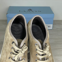 Lanvin Sneakers, Herre 'Beige' Mat Toe (45) 🏀