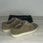 Lanvin Sneakers, Herre 'Beige Suede' Mat Toe (42) 🍂