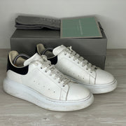 Alexander McQueen Sneakers, 'Hvid Læder' Oversized (44) 🐻