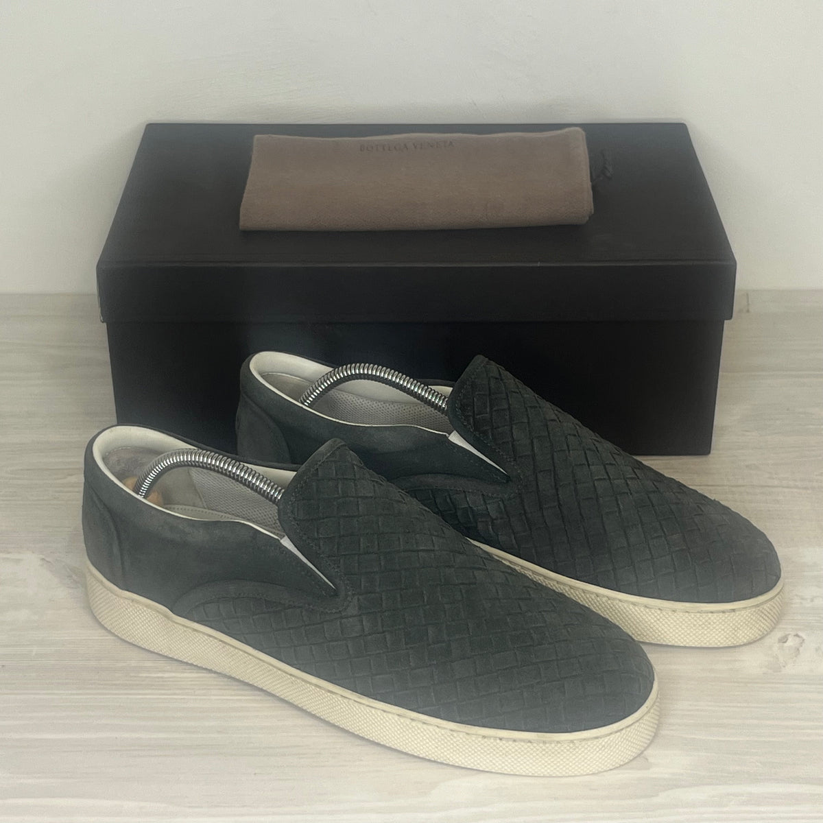 Bottega Veneta Sneakers, Herre 'Grå' (42.5)