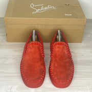 Christian Louboutin Pik Boat, Herre 'Red' (40)