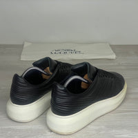 Alexander McQueen Sneakers, Herre 'Sort' Læder Oversized (42) 🎼