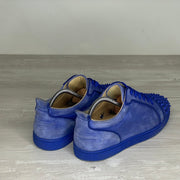 Christian Louboutin Sneakers, Herre 'Blå' Ruskind Atlantic (40.5) 🔵