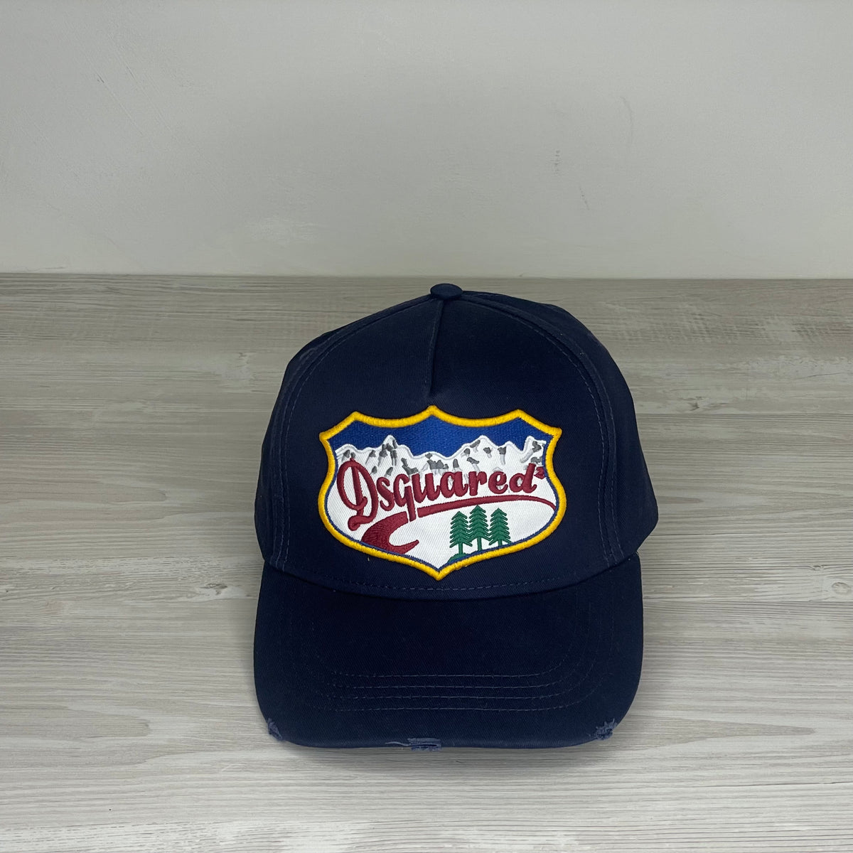Dsquared2 Cap, Unisex 'Navy Blå' Mountain (Onesize) 🥶