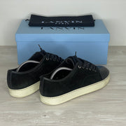 Lanvin Sneakers, 'Sort Ruskind' Mat Toe (42)