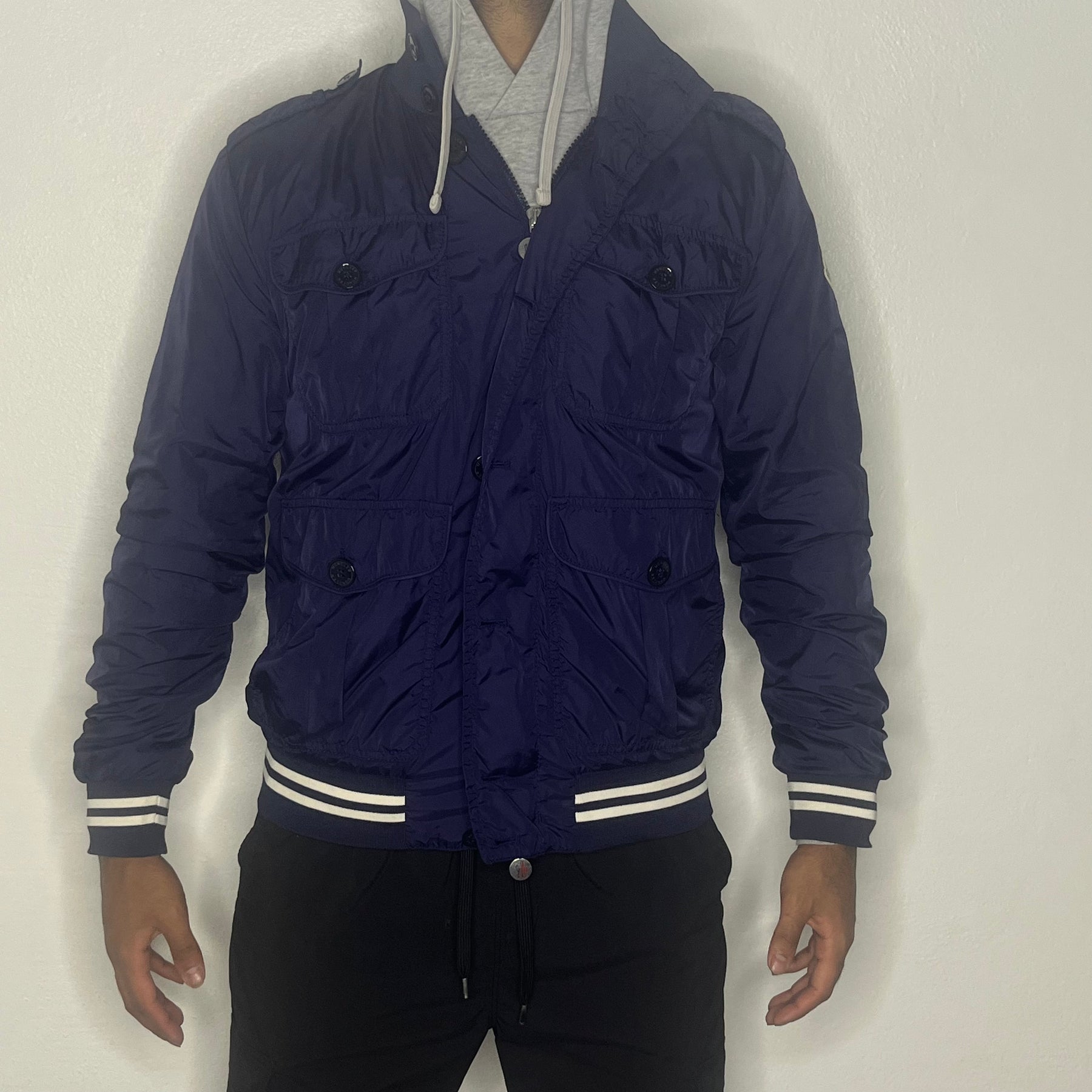 Moncler Vindjakke, 'Delonix' Giubbotto (M4 / Large) 🫧