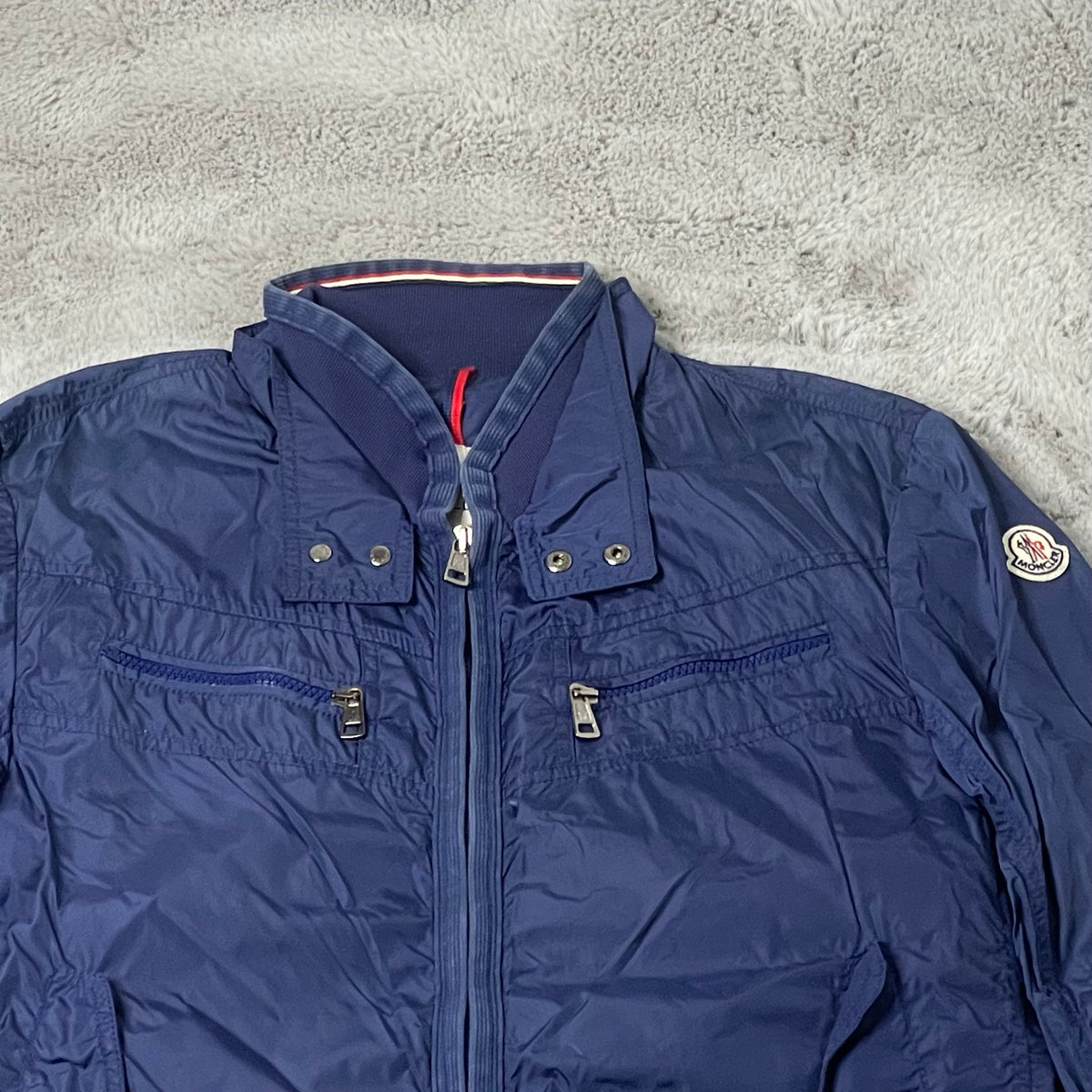 Moncler Vindjakke, Herre 'Blå / Navy / Mørkeblå' Leroy Giubotto (M4) 🎩