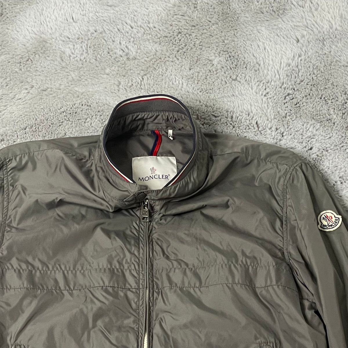 Moncler Vindjakke, Herre 'Grå' Albert Giubbotoo (M2) 🩶