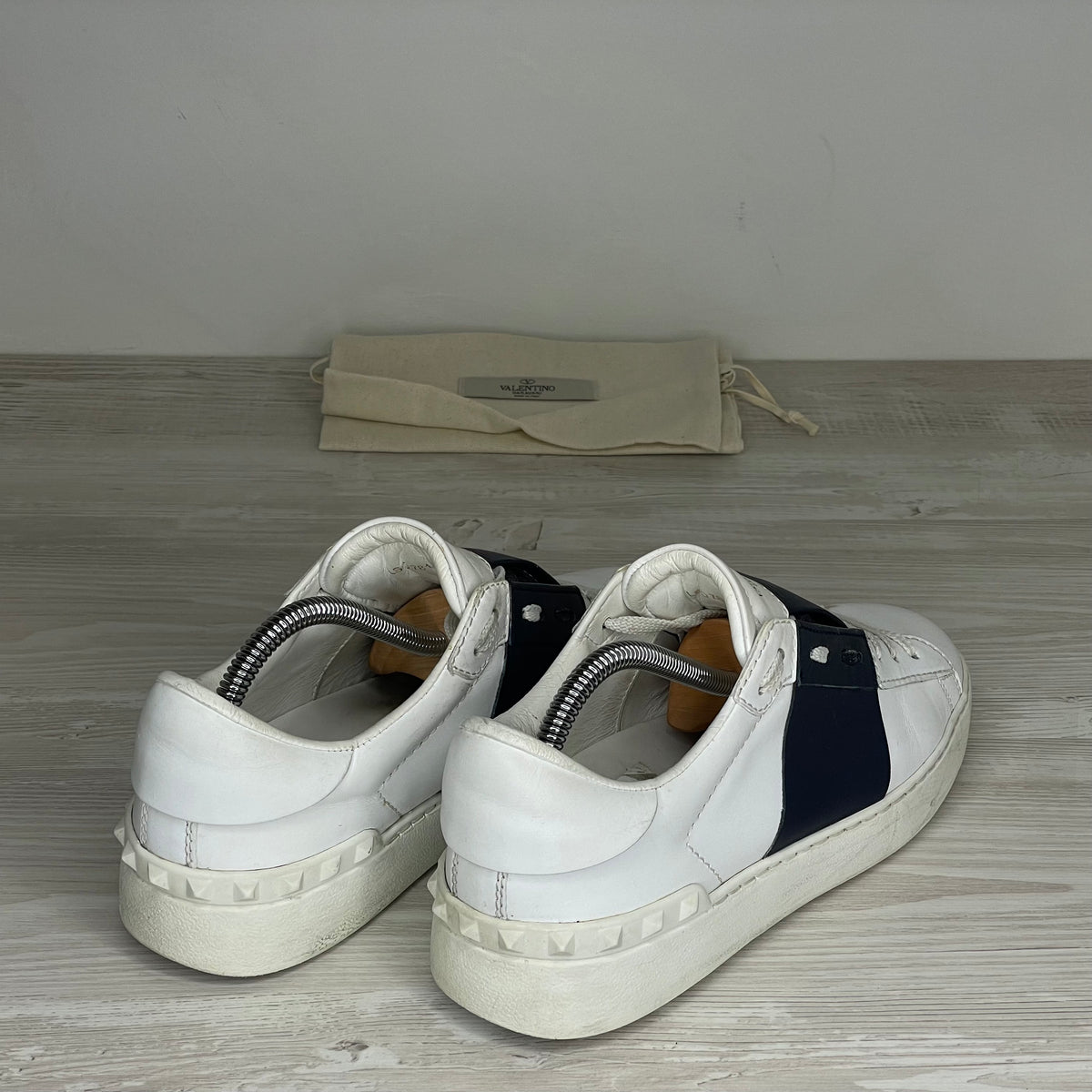 Valentino Sneakers, Kvinde 'Mørkeblå' Open (39.5) 🥶