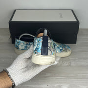 Gucci Sneakers, Herre 'Blå' Bloom Slip-ons Canvas (42.5) 🔵