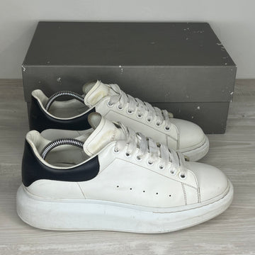 Alexander McQueen Sneakers, Herre Oversized 'Hvid' Læder (42) 🪩