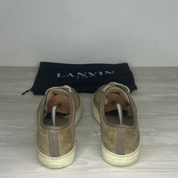 Lanvin Sneakers, Herre 'Brown Suede' Mat Toe (42) 🍂