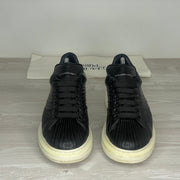 Alexander McQueen Sneakers, Herre 'Sort' Læder Oversized (42) 🎼