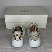 Alexander McQueen Sneakers, 'Hvid Læder' Oversized (38.5) 🚦