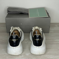 Alexander McQueen Sneakers, 'Hvid Læder' Oversized (44) 🐻