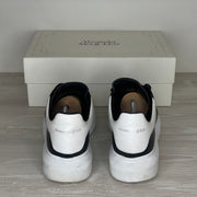 Alexander McQueen Sneakers, 'Sort Læder' Oversized (45) 🦺