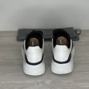 Alexander McQueen Sneakers, 'Sort Læder' Oversized (45) 🫧