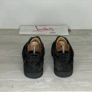 Christian Louboutin Sneakers, Herre 'Sort' Ruskind Junior Spikes (43) 😋