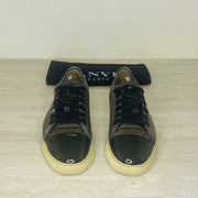 Lanvin Sneakers, Herre 'Elephant Grey' Lak Toe (41) 🎉