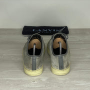 Lanvin Sneakers, Herre 'Grå' Ruskind Lak Toe (43) 🩶