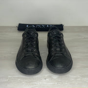 Lanvin Sneakers, Herre 'Sort' Læder Lanvin Tekst (44) 🌊