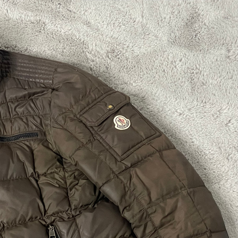 Moncler Jakke, Herre 'Brun' Aubin Giubbotto (M3) 🐻