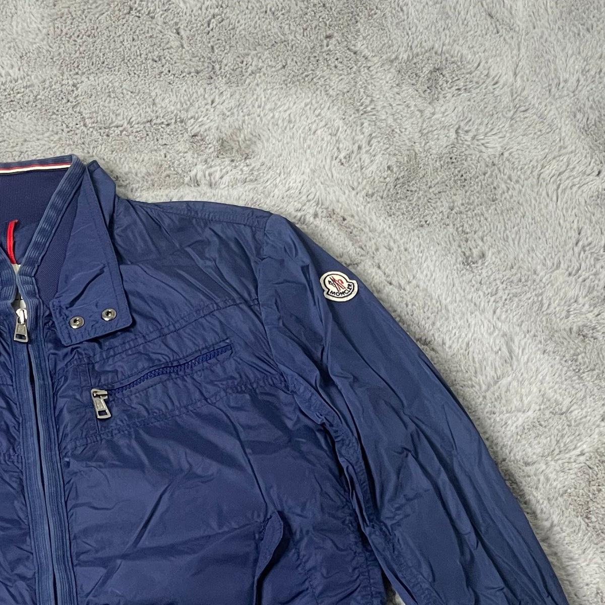 Moncler Vindjakke, Herre 'Blå / Navy / Mørkeblå' Leroy Giubotto (M4) 🎩