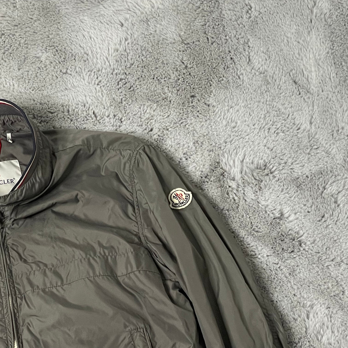 Moncler Vindjakke, Herre 'Grå' Albert Giubbotoo (M2) 🩶
