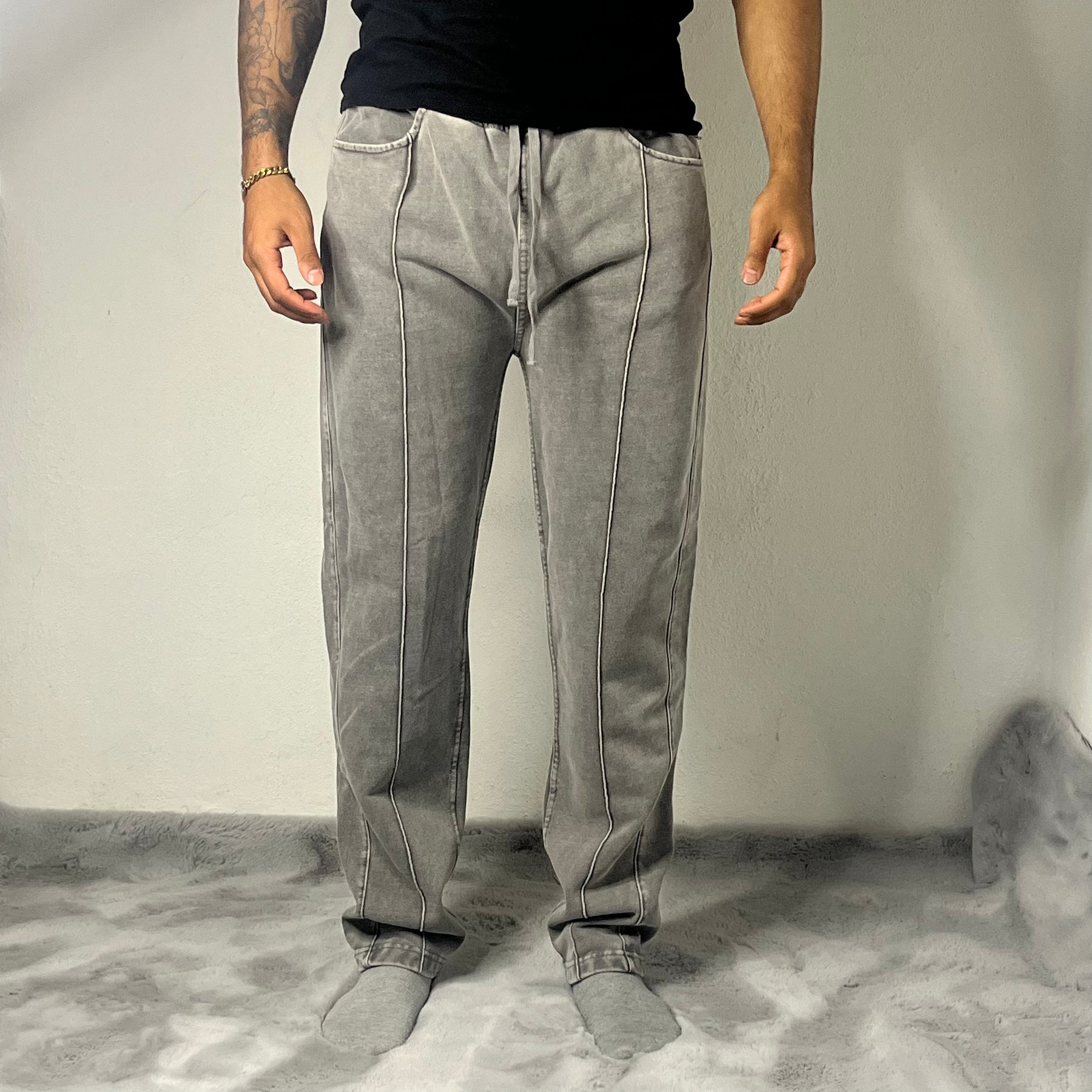 Ojardorf Bukser, Vintage Washed Jogger (Large) 🫧