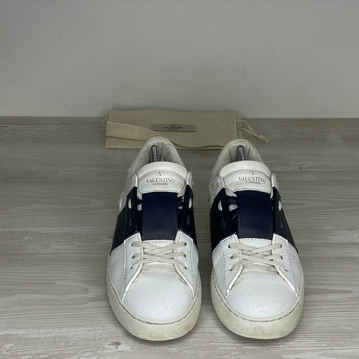 Valentino Sneakers, Kvinde 'Mørkeblå' Open (39.5) 🥶