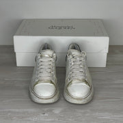 Alexander McQueen Sneakers, 'Hvid Læder' Oversized (37) 🤍