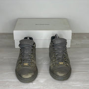 Balenciaga Sneakers, 'Grå Læder' Arena (39) 🐺