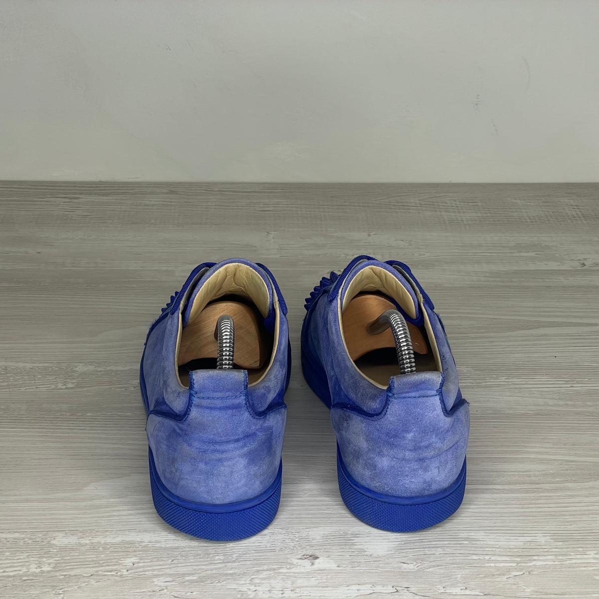 Christian Louboutin Sneakers, Herre 'Blå' Ruskind Atlantic (40.5) 🔵