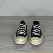 Comme Des Garçons Play X Converse Sneakers, 'Sort Stof' Chuck Taylor Low (37.5) 🧁