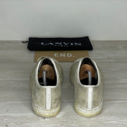 Lanvin Sneakers, Herre 'Beige' Mat Toe (42) 🥯